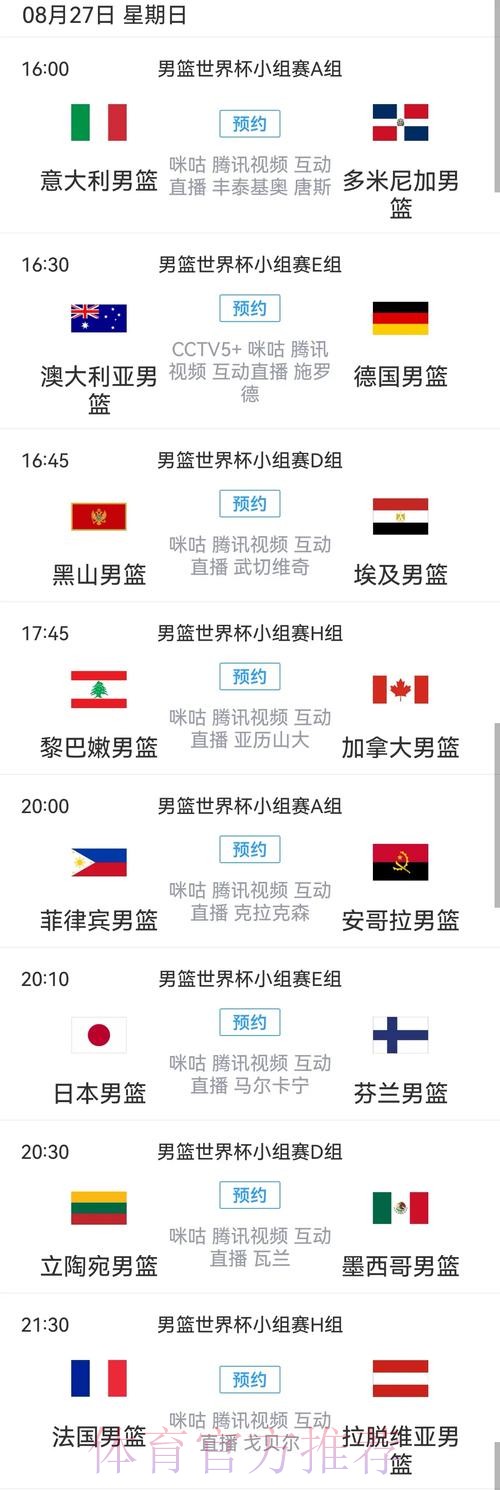 篮球世界杯预选赛下注攻略解析